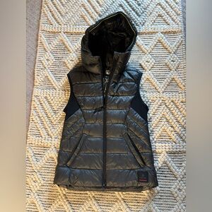 Fire + Ice ⛷️ Vest with Hood